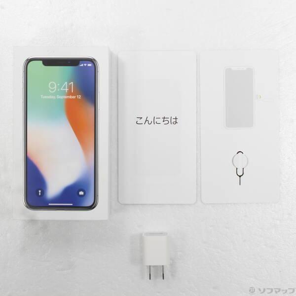 〔中古〕Apple(アップル) iPhoneX 64GB シルバー MQAY2J／A SIMフリー〔247-ud〕 |  | 04