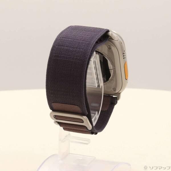 〔中古〕Apple(アップル) Apple Watch Ultra 2 GPS + Cellular 49mm チタニウムケース インディゴアルパインループ〔352-ud〕 |  | 02