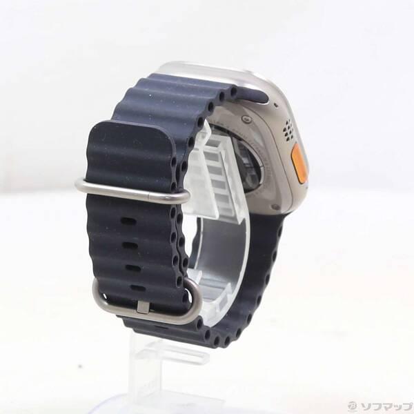〔中古〕Apple(アップル) Apple Watch Ultra GPS + Cellular 49mm チタニウムケース ミッドナイトオーシャンバンド〔251-ud〕 |  | 02