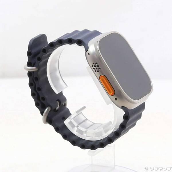 〔中古〕Apple(アップル) Apple Watch Ultra GPS + Cellular 49mm チタニウムケース ミッドナイトオーシャンバンド〔251-ud〕 |  | 03