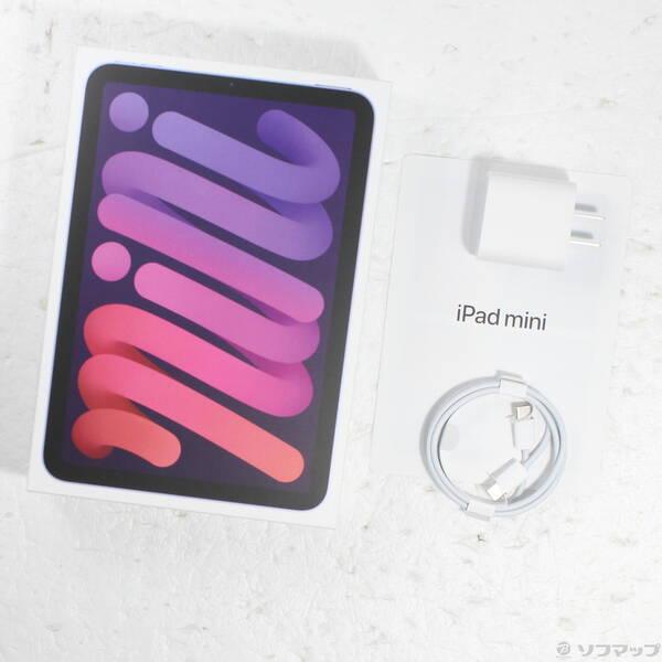 〔中古〕Apple(アップル) iPad mini 第6世代 64GB パープル MK7R3J／A Wi-Fi〔269-ud〕 |  | 04