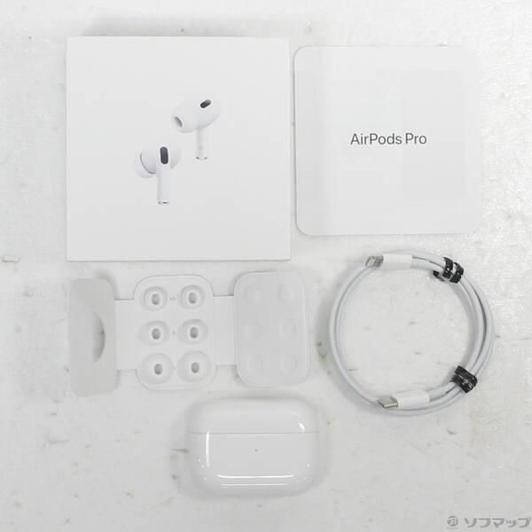 AirPodspro 第2世代 Apple純正品 中古 中古 良品】Apple 純正 AirPods Pro 第2世代 MQD83J/A 本体 付属完品