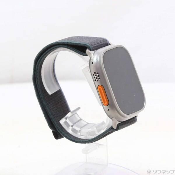〔中古〕Apple(アップル) Apple Watch Ultra 2 GPS + Cellular 49mm チタニウムケース ブルー／ブラックトレイルループ〔251-ud〕 |  | 03