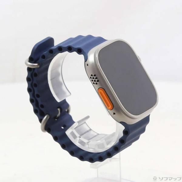 〔中古〕Apple(アップル) Apple Watch Ultra 2 GPS + Cellular 49mm チタニウムケース ブルーオーシャンバンド〔269-ud〕 |  | 03