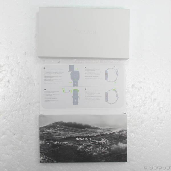 〔中古〕Apple(アップル) Apple Watch Ultra 2 GPS + Cellular 49mm チタニウムケース ブルーオーシャンバンド〔269-ud〕 |  | 04