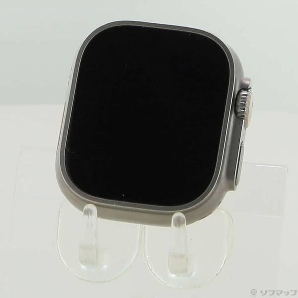 〔中古〕Apple(アップル) Apple Watch Ultra GPS + Cellular 49mm チタニウムケース バンド無し〔258-ud〕 | 