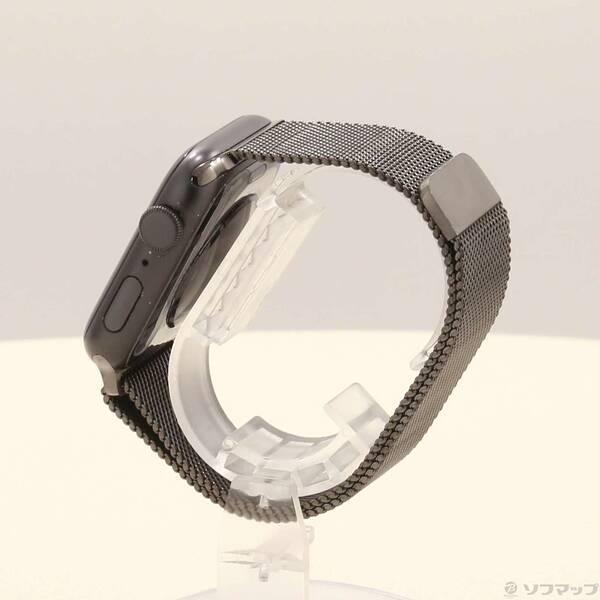 〔中古〕Apple(アップル) Apple Watch SE 第1世代 GPS 44mm スペースグレイアルミニウムケース グラファイトミラネーゼループ〔276-ud〕 |  | 01
