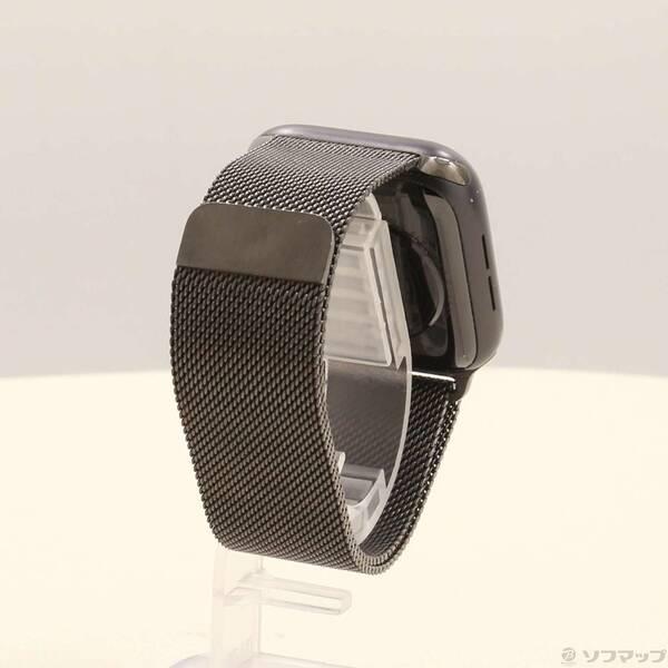 〔中古〕Apple(アップル) Apple Watch SE 第1世代 GPS 44mm スペースグレイアルミニウムケース グラファイトミラネーゼループ〔276-ud〕 |  | 02