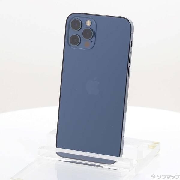 〔中古〕Apple(アップル) iPhone12 Pro 128GB パシフィックブルー MGM83J／A SoftBank〔276-ud〕 | 