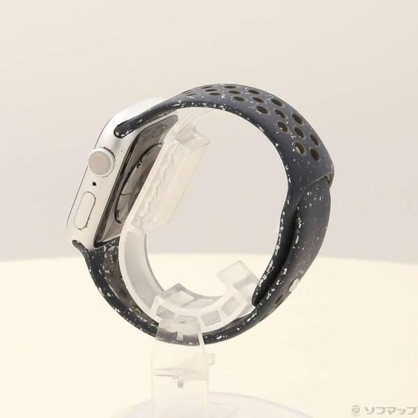 〔中古〕Apple(アップル) Apple Watch Series 9 GPS 41mm シルバーアルミニウムケース ミッドナイトスカイNikeスポーツバンド〔305-ud〕 |  | 01