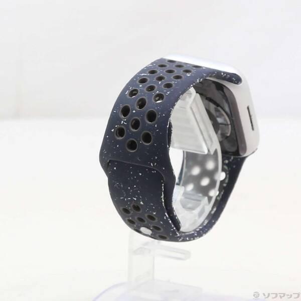 〔中古〕Apple(アップル) Apple Watch Series 9 GPS 41mm シルバーアルミニウムケース ミッドナイトスカイNikeスポーツバンド〔305-ud〕 |  | 02
