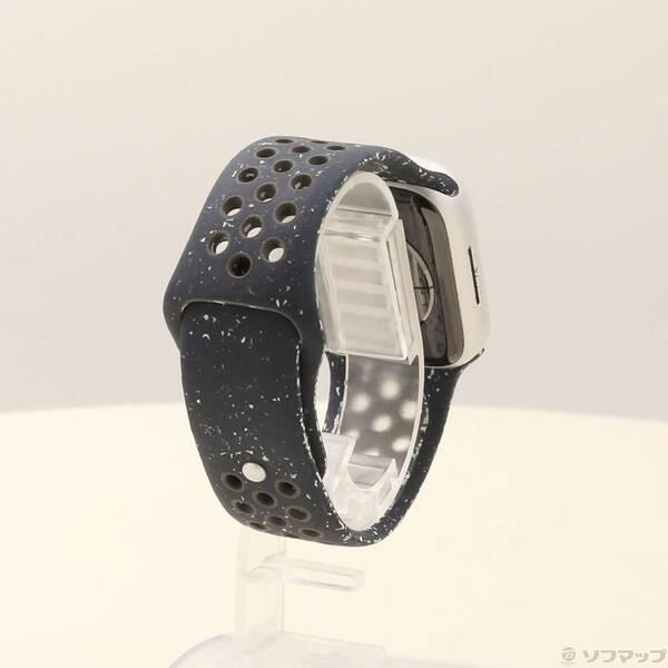 〔中古〕Apple(アップル) Apple Watch Series 9 GPS 41mm シルバーアルミニウムケース ミッドナイトスカイNikeスポーツバンド〔305-ud〕 |  | 02