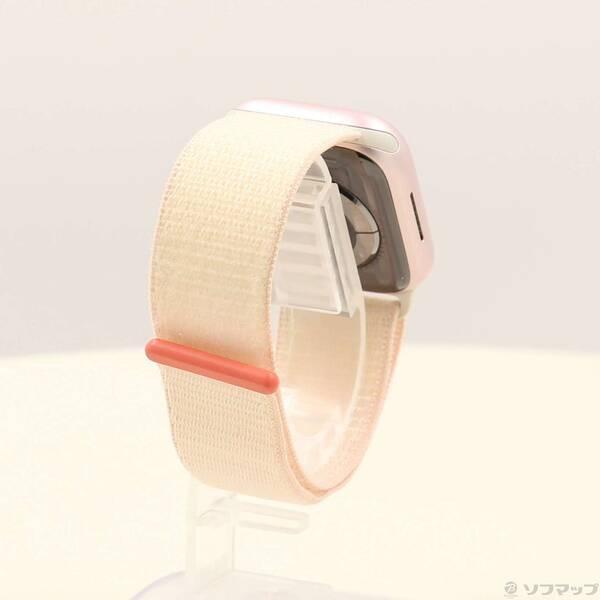 〔中古〕Apple(アップル) Apple Watch Series 9 GPS 41mm ピンクアルミニウムケース ライトピンクスポーツループ〔262-ud〕 |  | 02