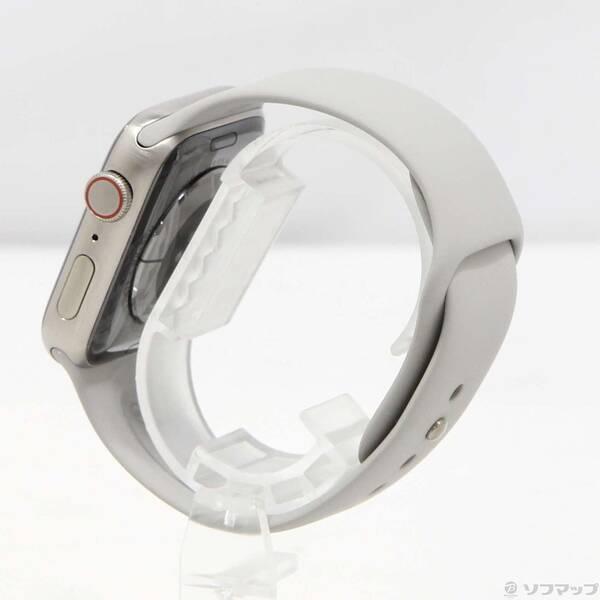 〔中古〕Apple(アップル) Apple Watch Series 6 GPS + Cellular 44mm チタニウムケース ライトグレイスポーツバンド〔344-ud〕 |  | 01