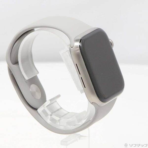 〔中古〕Apple(アップル) Apple Watch Series 6 GPS + Cellular 44mm チタニウムケース ライトグレイスポーツバンド〔344-ud〕 |  | 03