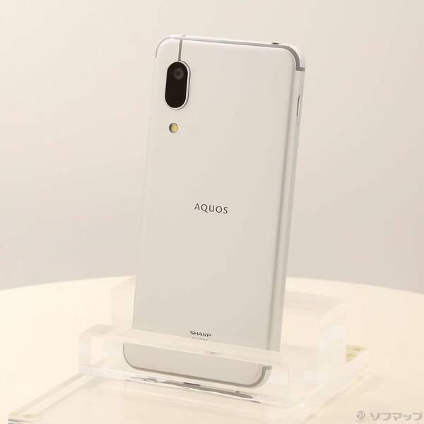 〔中古〕SHARP(シャープ) AQUOS sense3 lite 64GB シルバーホワイト SH-RM12 楽天 SIMフリー〔352-ud〕 | 