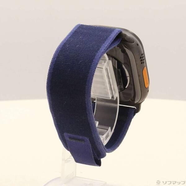 〔中古〕Apple(アップル) Apple Watch Ultra 2 GPS + Cellular 49mm ブラックチタニウムケース ブルートレイルループ〔352-ud〕 |  | 02