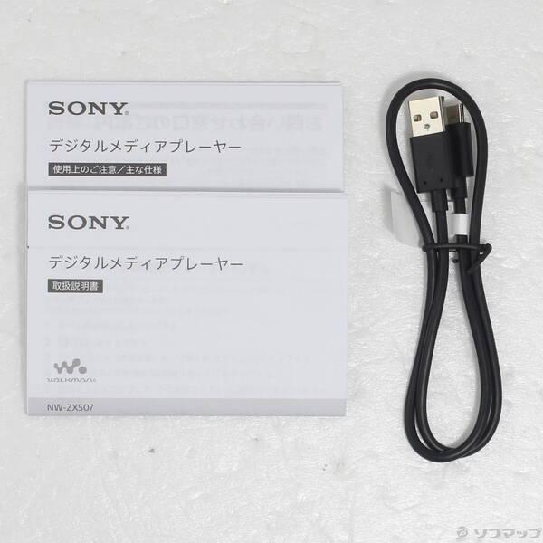 〔中古〕SONY(ソニー) WALKMAN ZX500シリーズ メモリ64GB ブラック NW-ZX507 B〔349-ud〕 |  | 04