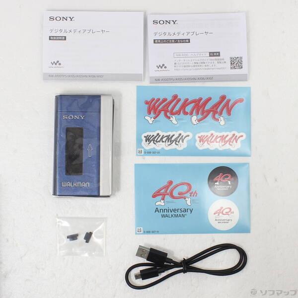 〔中古〕SONY(ソニー) WALKMAN A100シリーズ WALKMAN 40周年期間限定モデル メモリ16GB ブラック NW-A100TPS M〔349-ud〕 |  | 04
