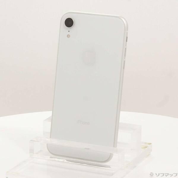 〔中古〕Apple(アップル) iPhoneXR 128GB ホワイト MT0J2J／A SIMフリー〔269-ud〕 | 