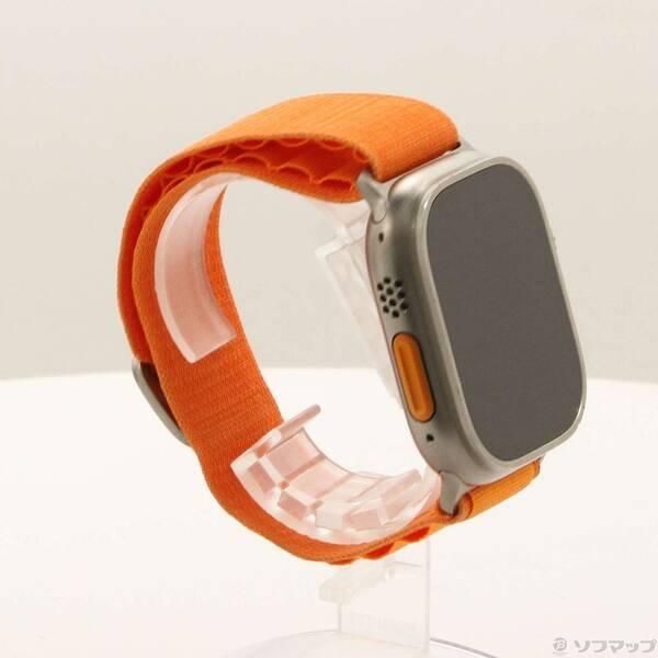 〔中古〕Apple(アップル) Apple Watch Ultra GPS + Cellular 49mm チタニウムケース オレンジアルパインループ〔377-ud〕 |  | 03