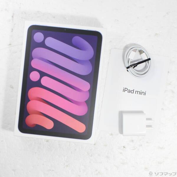 〔中古〕Apple(アップル) iPad mini 第6世代 64GB パープル MK7R3J／A Wi-Fi〔269-ud〕 |  | 04