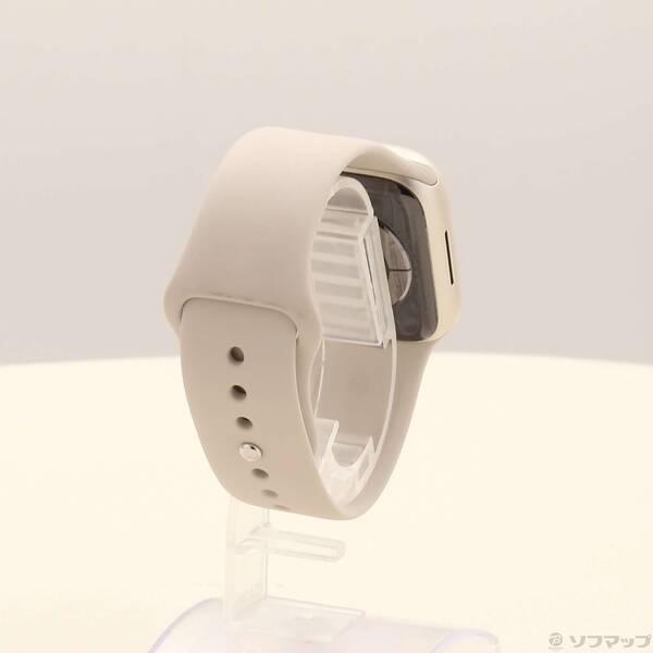 〔中古〕Apple(アップル) Apple Watch Series 7 GPS 41mm スターライトアルミニウムケース スターライトスポーツバンド〔198-ud〕 |  | 02