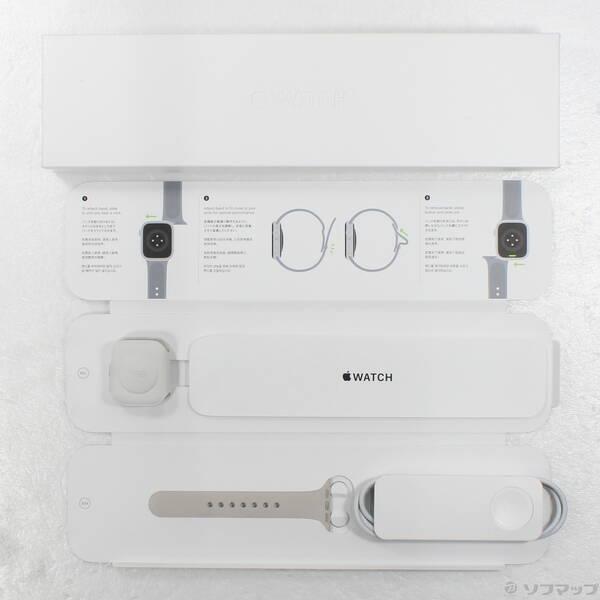 〔中古〕Apple(アップル) Apple Watch Series 7 GPS 41mm スターライトアルミニウムケース スターライトスポーツバンド〔198-ud〕 |  | 04