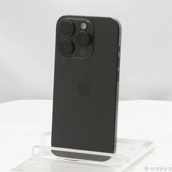 〔中古〕Apple(アップル) iPhone15 Pro 128GB ブラックチタニウム MTU73J／A SIMフリー〔262-ud〕 | 