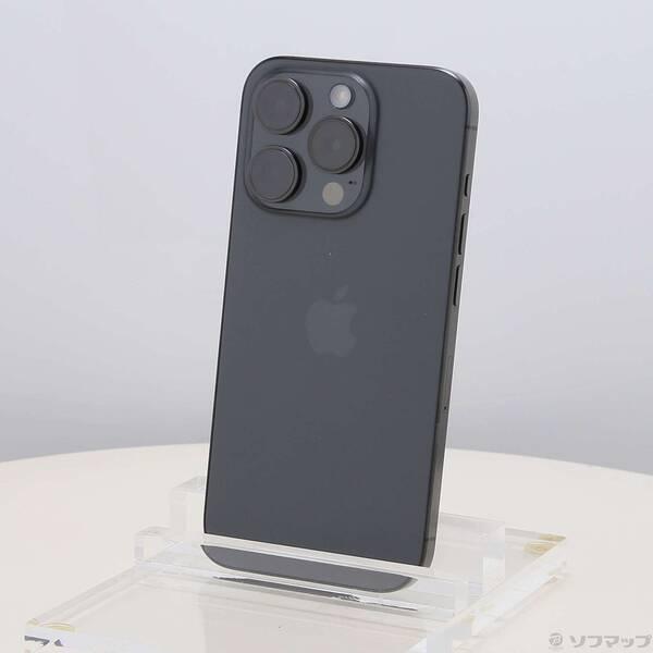 〔中古〕Apple(アップル) iPhone15 Pro 128GB ブラックチタニウム MTU73J／A SIMフリー〔251-ud〕 | 