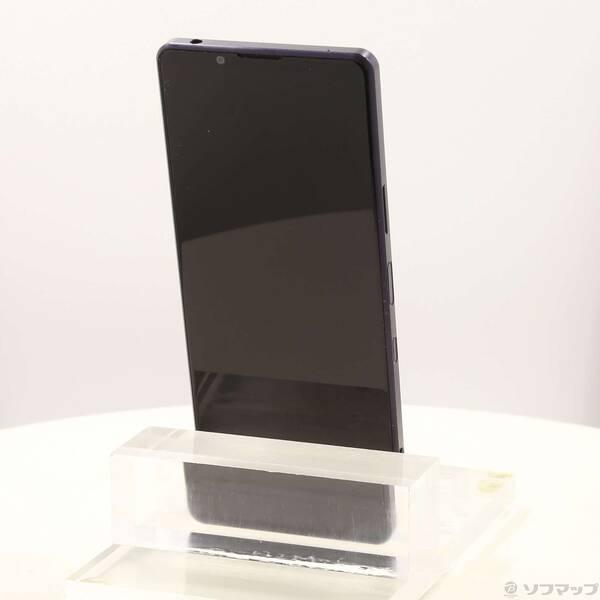 中古〕SONY(ソニー) Xperia 1 III 256GB フロストパープル SOG03 au