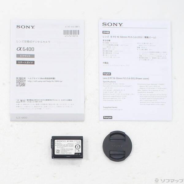 〔中古〕SONY(ソニー) α6400 ILCE-6400L パワーズームレンズキット ブラック〔258-ud〕 |  | 05