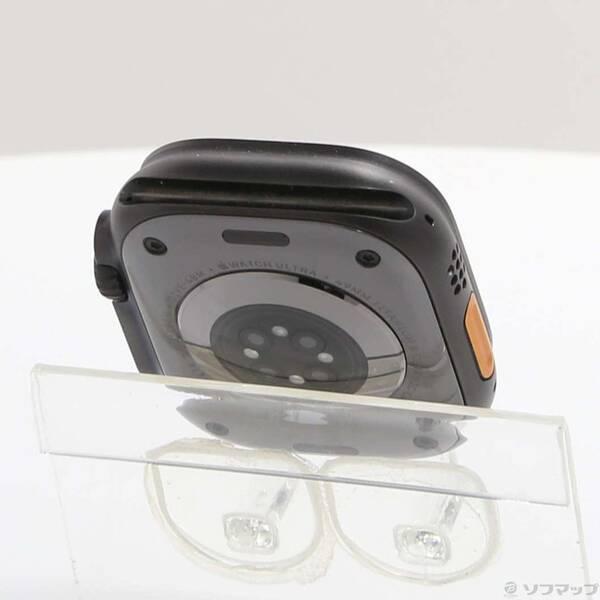 〔中古〕Apple(アップル) Apple Watch Ultra 2 GPS + Cellular 49mm ブラックチタニウムケース バンド無し〔377-ud〕 |  | 02
