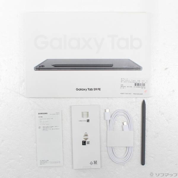 〔中古〕GALAXY Galaxy Tab S9 FE 128GB グレー SM-X510NZAAXJP Wi-Fi〔276-ud〕 |  | 04