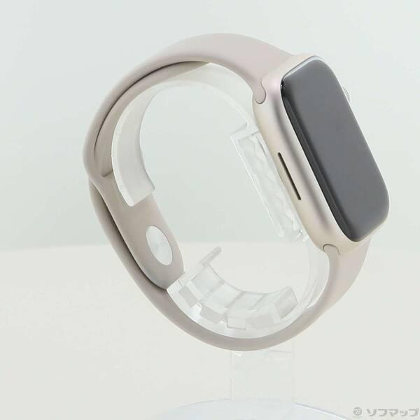 〔中古〕Apple(アップル) Apple Watch Series 8 GPS 45mm スターライトアルミニウムケース スターライトスポーツバンド〔368-ud〕 |  | 03