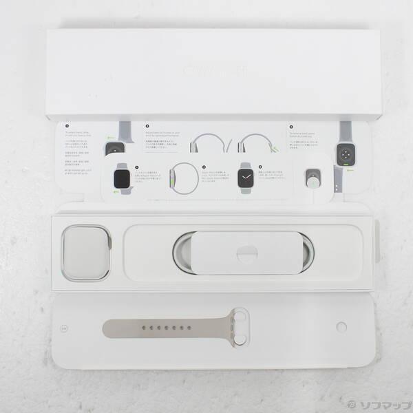 〔中古〕Apple(アップル) Apple Watch Series 8 GPS 45mm スターライトアルミニウムケース スターライトスポーツバンド〔368-ud〕 |  | 04