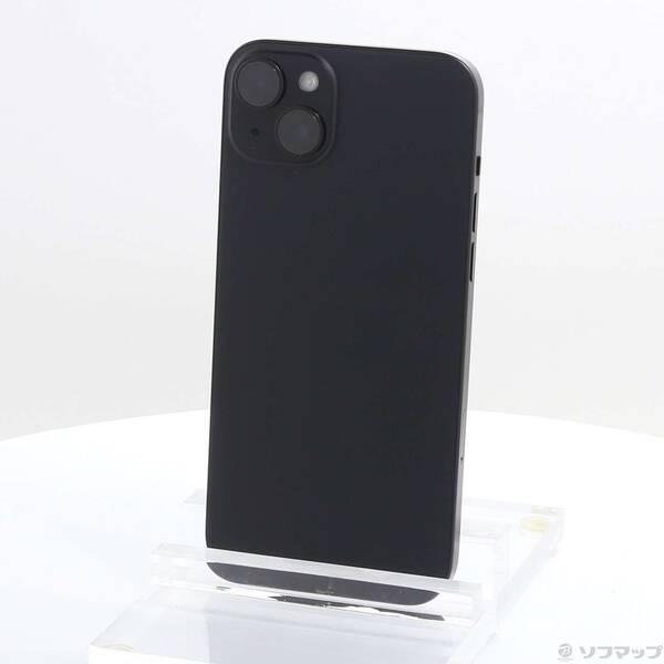 〔中古〕Apple(アップル) iPhone15 Plus 256GB ブラック MU0F3J／A SIMフリー〔305-ud〕 | 