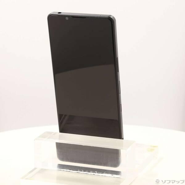中古〕SONY(ソニー) Xperia 1 III 256GB フロストブラック SOG03 au