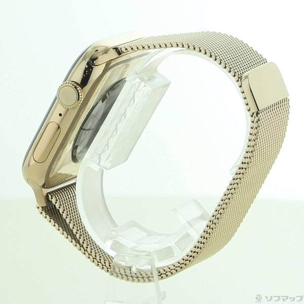 〔中古〕Apple(アップル) 〔展示品〕 Apple Watch Series 10 GPS + Cellular 46mm ゴールドチタニウムケース ゴールドミラネーゼループ〔377-ud〕 |  | 01