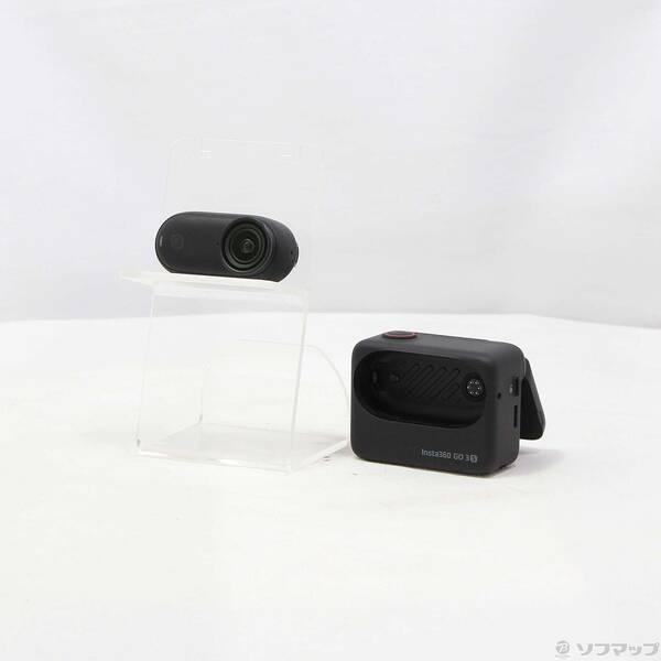 〔中古〕Insta360 Insta360 GO 3S 128GB CINSAATAGO3S13 ミッドナイトブラック〔349-ud〕 | 