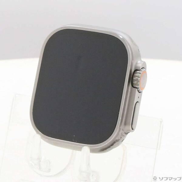 〔中古〕Apple(アップル) Apple Watch Ultra 2 GPS + Cellular 49mm チタニウムケース バンド無し〔348-ud〕 | 