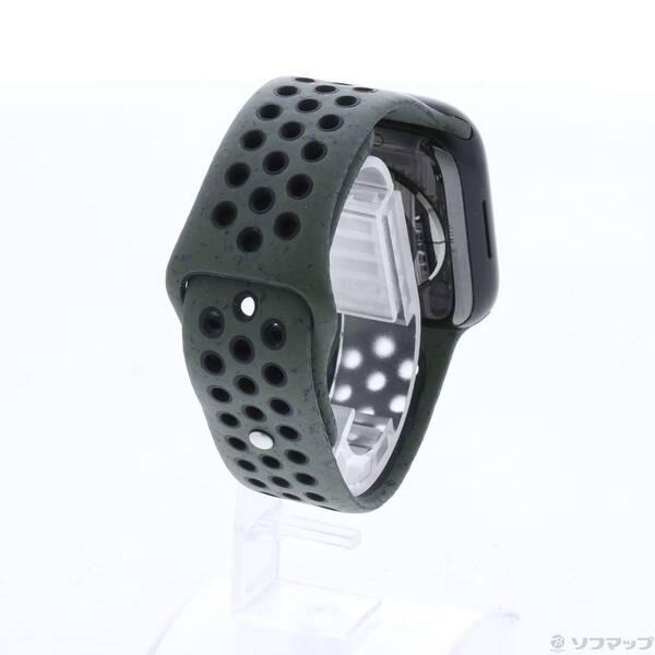 〔中古〕Apple(アップル) Apple Watch Series 9 GPS 45mm ミッドナイトアルミニウムケース カーゴカーキNikeスポーツバンド〔352-ud〕 |  | 02