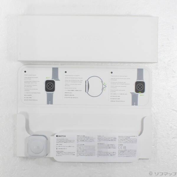 〔中古〕Apple(アップル) Apple Watch Series 9 GPS 41mm シルバーアルミニウムケース ストームブルースポーツバンド〔198-ud〕 |  | 04