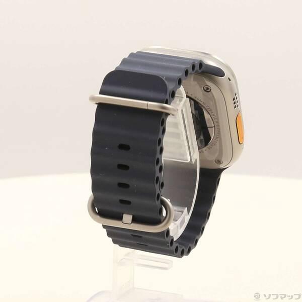 〔中古〕Apple(アップル) Apple Watch Ultra GPS + Cellular 49mm チタニウムケース ミッドナイトオーシャンバンド〔377-ud〕 |  | 02