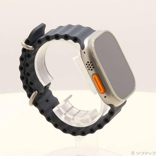 〔中古〕Apple(アップル) Apple Watch Ultra GPS + Cellular 49mm チタニウムケース ミッドナイトオーシャンバンド〔377-ud〕 |  | 03