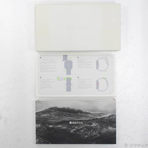〔中古〕Apple(アップル) Apple Watch Ultra GPS + Cellular 49mm チタニウムケース ミッドナイトオーシャンバンド〔377-ud〕 |  | 04