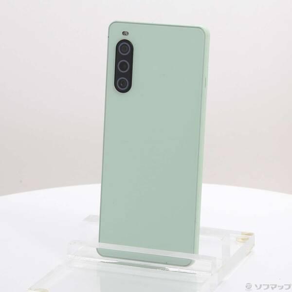 〔中古〕SONY(ソニー) Xperia 10 V 128GB セージグリーン XQDC44 楽天 SIMフリー〔349-ud〕 | 