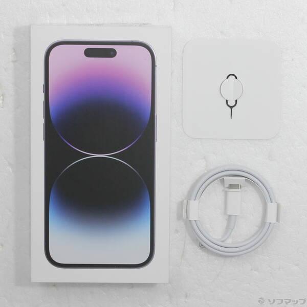 中古〕Apple(アップル) iPhone14 Pro 256GB ディープパープル MQ1E3J