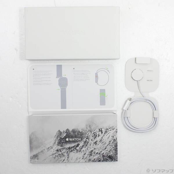 〔中古〕Apple(アップル) Apple Watch Ultra GPS + Cellular 49mm チタニウムケース グリーンアルパインループ〔377-ud〕 |  | 04