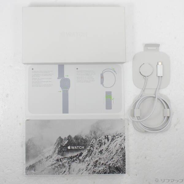 〔中古〕Apple(アップル) Apple Watch Ultra GPS + Cellular 49mm チタニウムケース スターライトアルパインループ〔377-ud〕 |  | 04